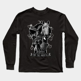 respect for the animals Long Sleeve T-Shirt